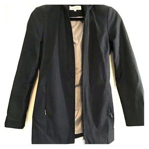 Navy blue CK raincoat